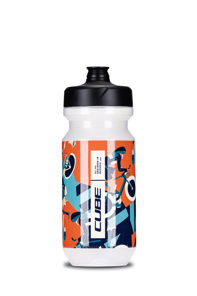 Cube Flow 500 drinking bottle - transparent