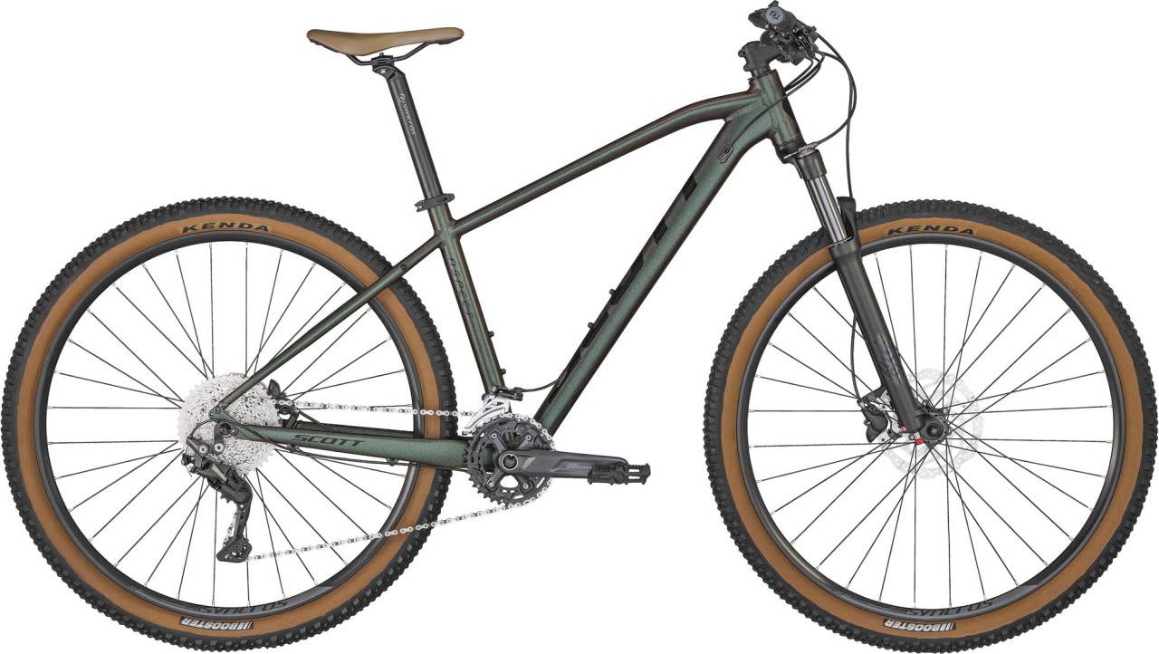 Scott Aspect 930 iridium black / swamp mist green 2022 - Hardtail Mountainbike