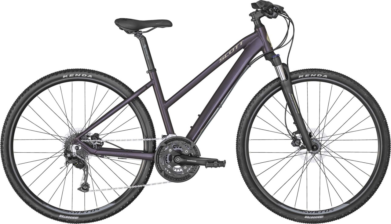 Scott Sub Cross 30 Lady wine purple / beige 2022 - Cross Bike Women