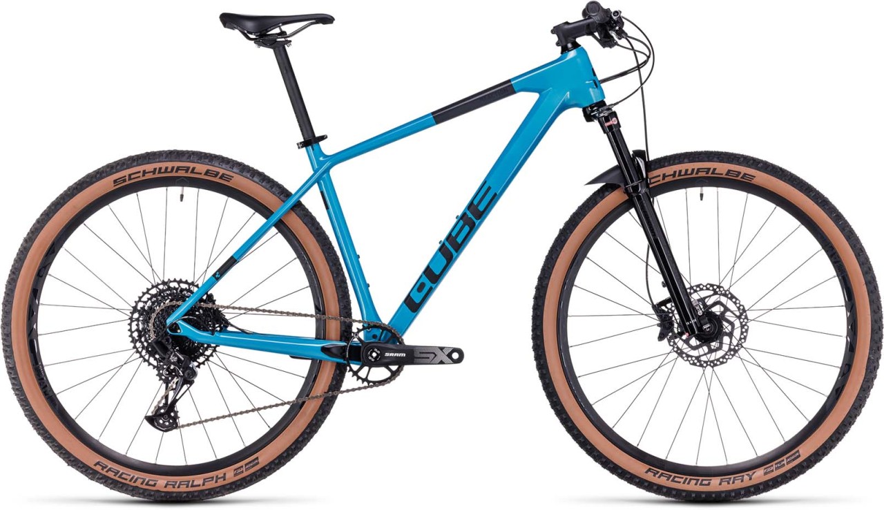 Cube Reaction C:62 ONE aquamarine n black 2023 - Hardtail Mountainbike