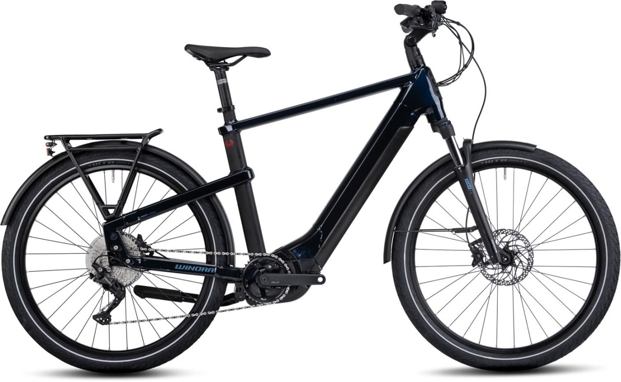 Winora Yakun 10 Darkblue 2023 - Touring E-Bike Men