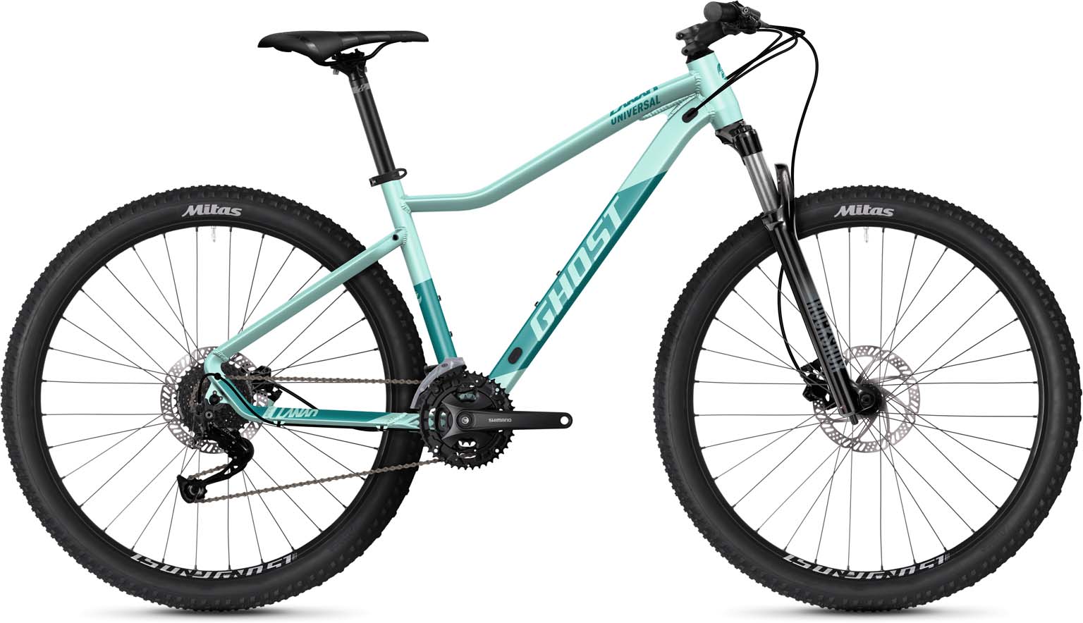 Ghost Lanao Universal 27.5 AL light mint pearl azur blue metallic