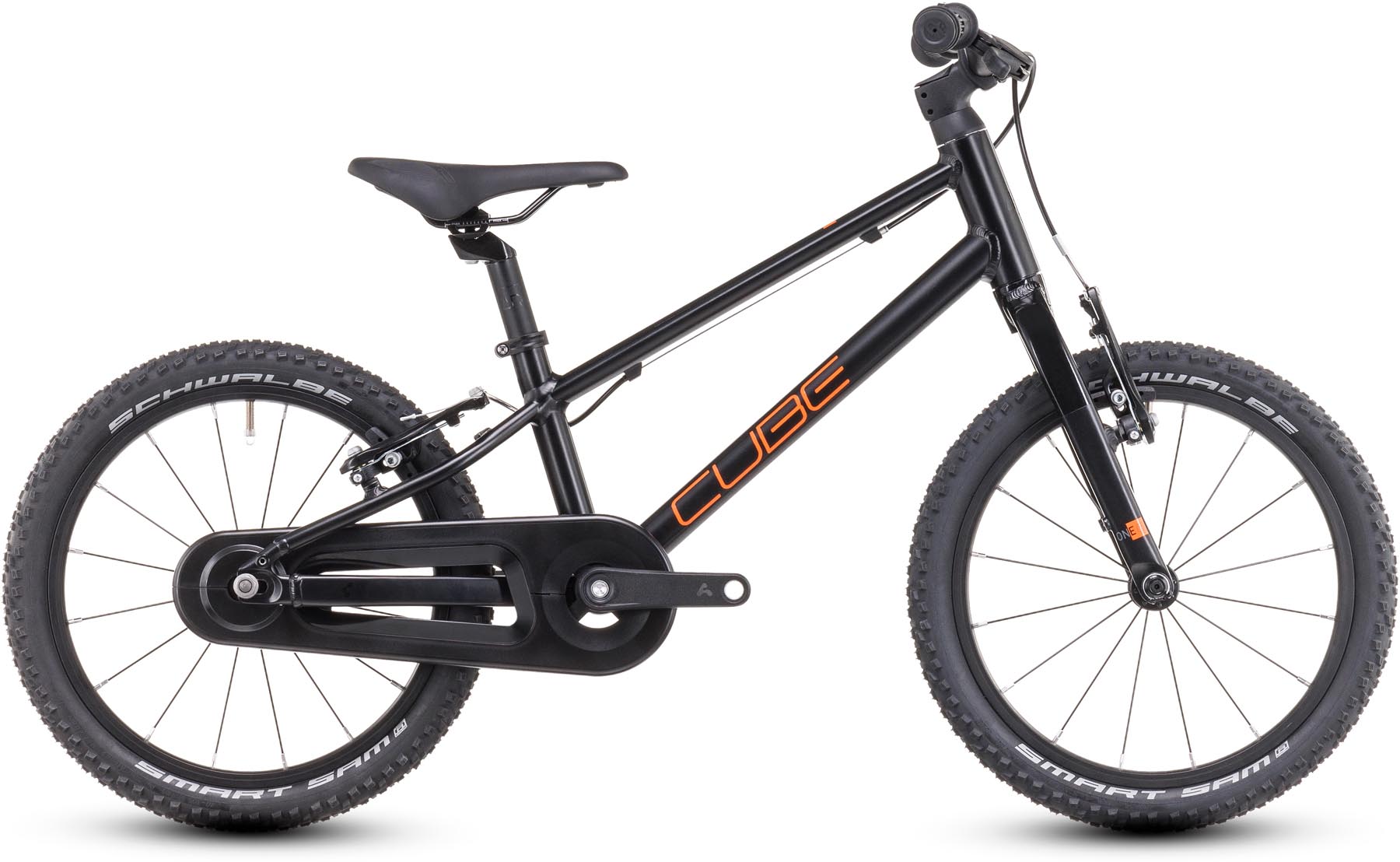 Cube Numove 160 black n orange 2025 Kid Bike 16 Inches MHW