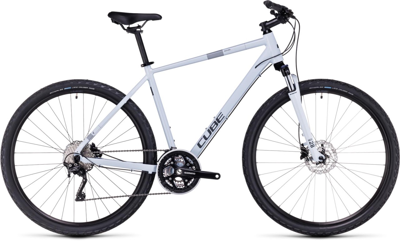 Cube Nature Pro frostwhite n grey 2024 - Cross Bike Men