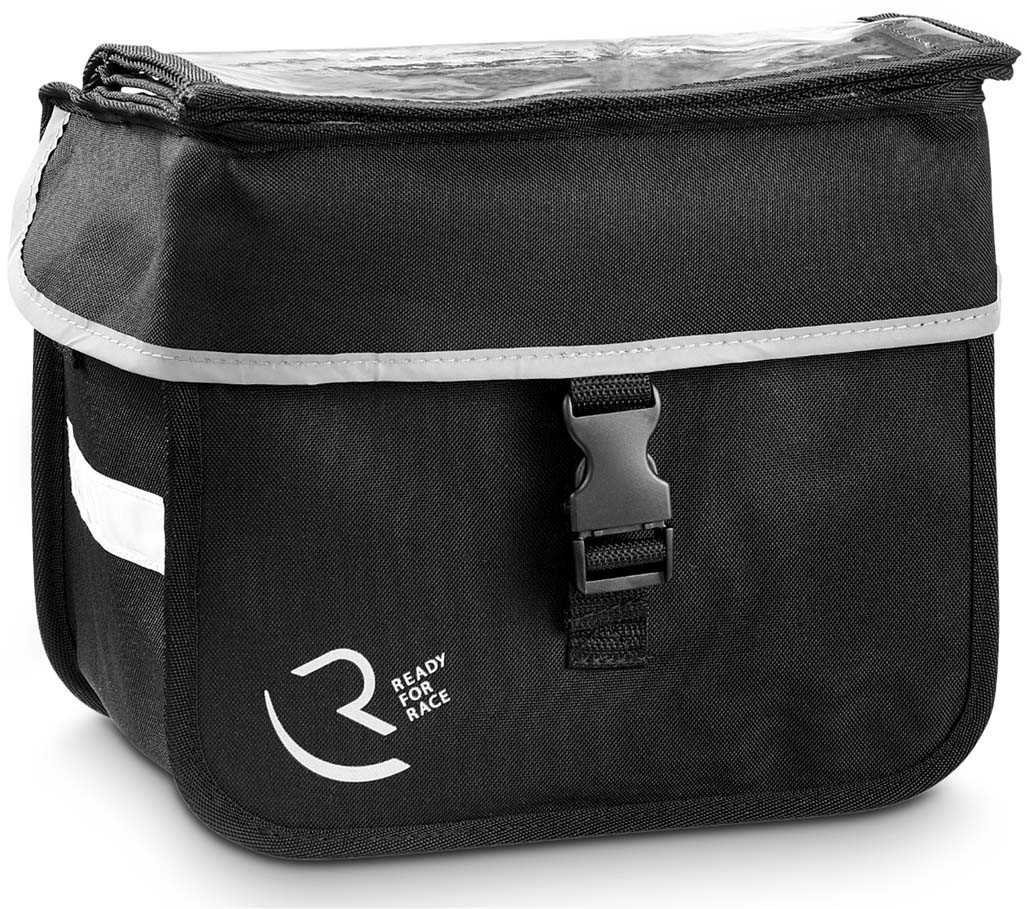 RFR Handlebar basket bag Klick&Go black