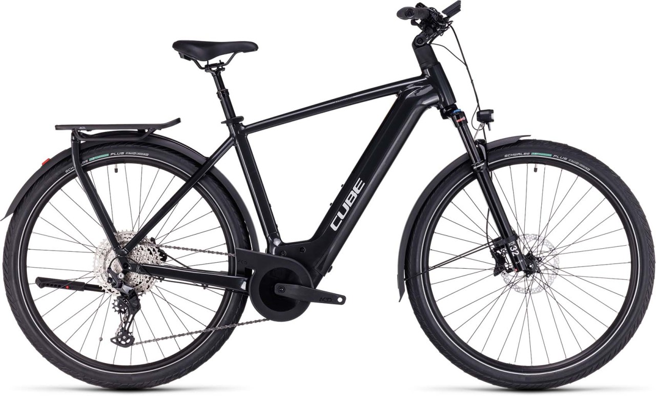 Cube Kathmandu Hybrid EXC 750 grey n silver 2023 - Touring E-Bike Men - with damages in paintwork