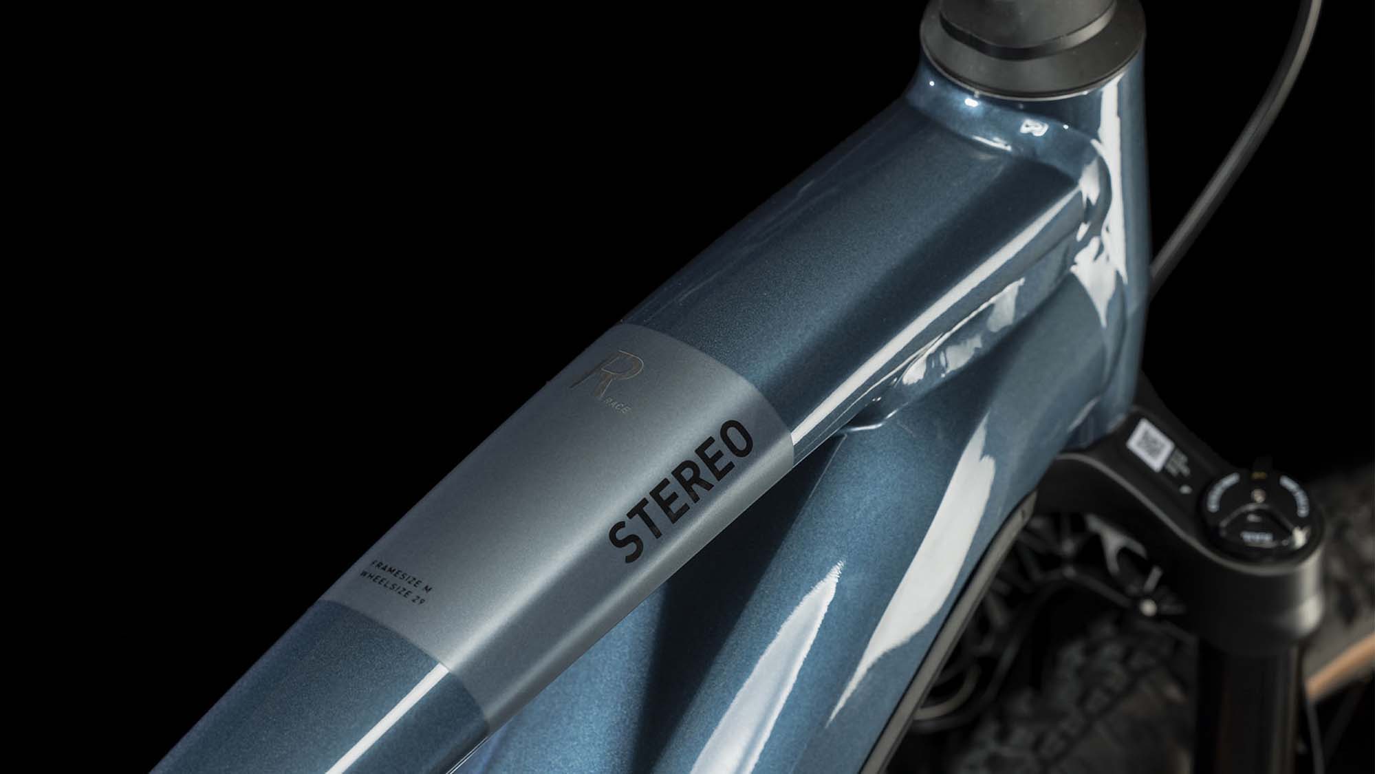 Cube Stereo Hybrid 120 Race 625 petrolblue n chrome 2023 E Bike