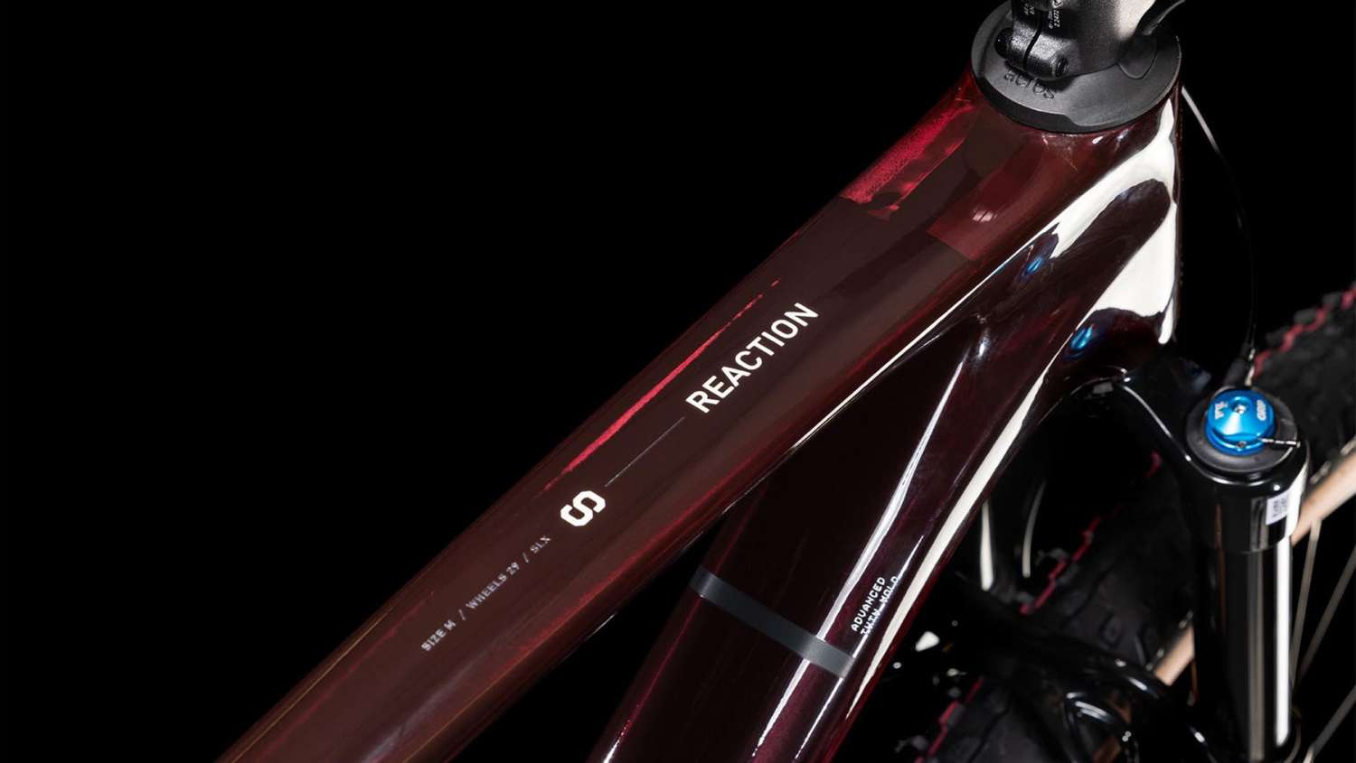 Cube Reaction C 62 SLX liquidred n white 2025 MTB MHW