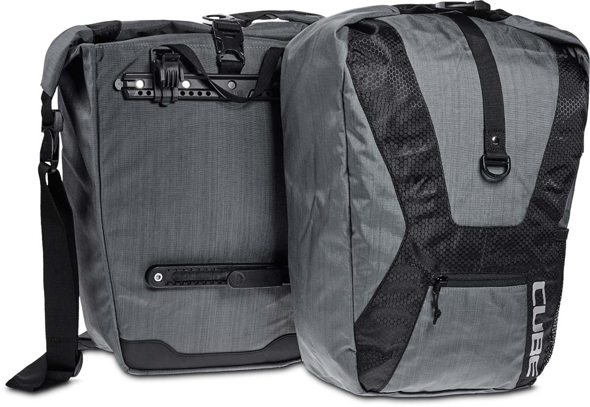 Cube Bicycle bag TRAVEL (pair) anthracite