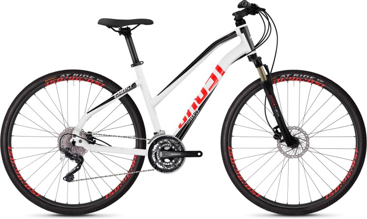 black cross bike