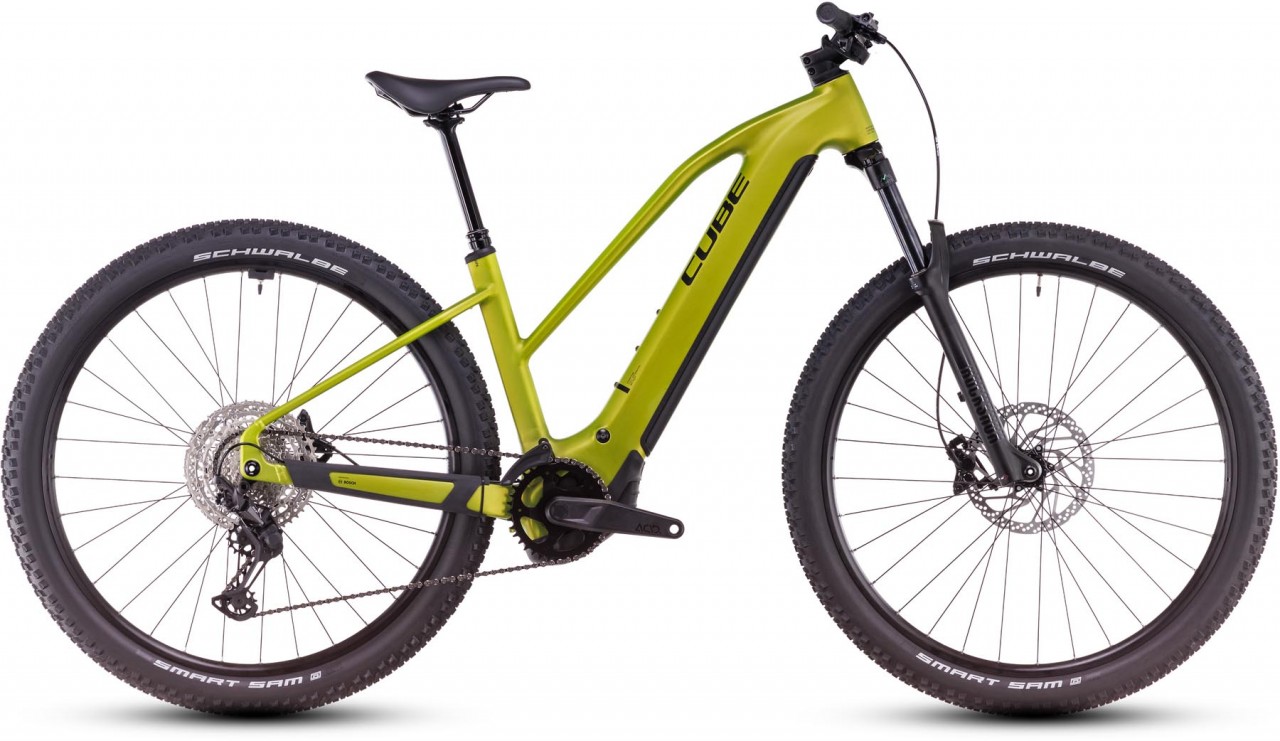 Cube Reaction Hybrid Race 800 lizard n black 2025 - Damen E-Bike Hardtail Mountainbike Women