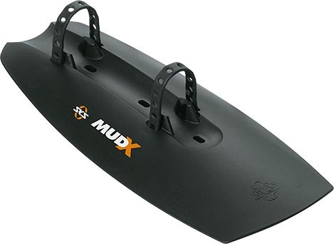 SKS Mud-X Dirtboard mudguard 24-28" black for frame down tube, approx. 90 g