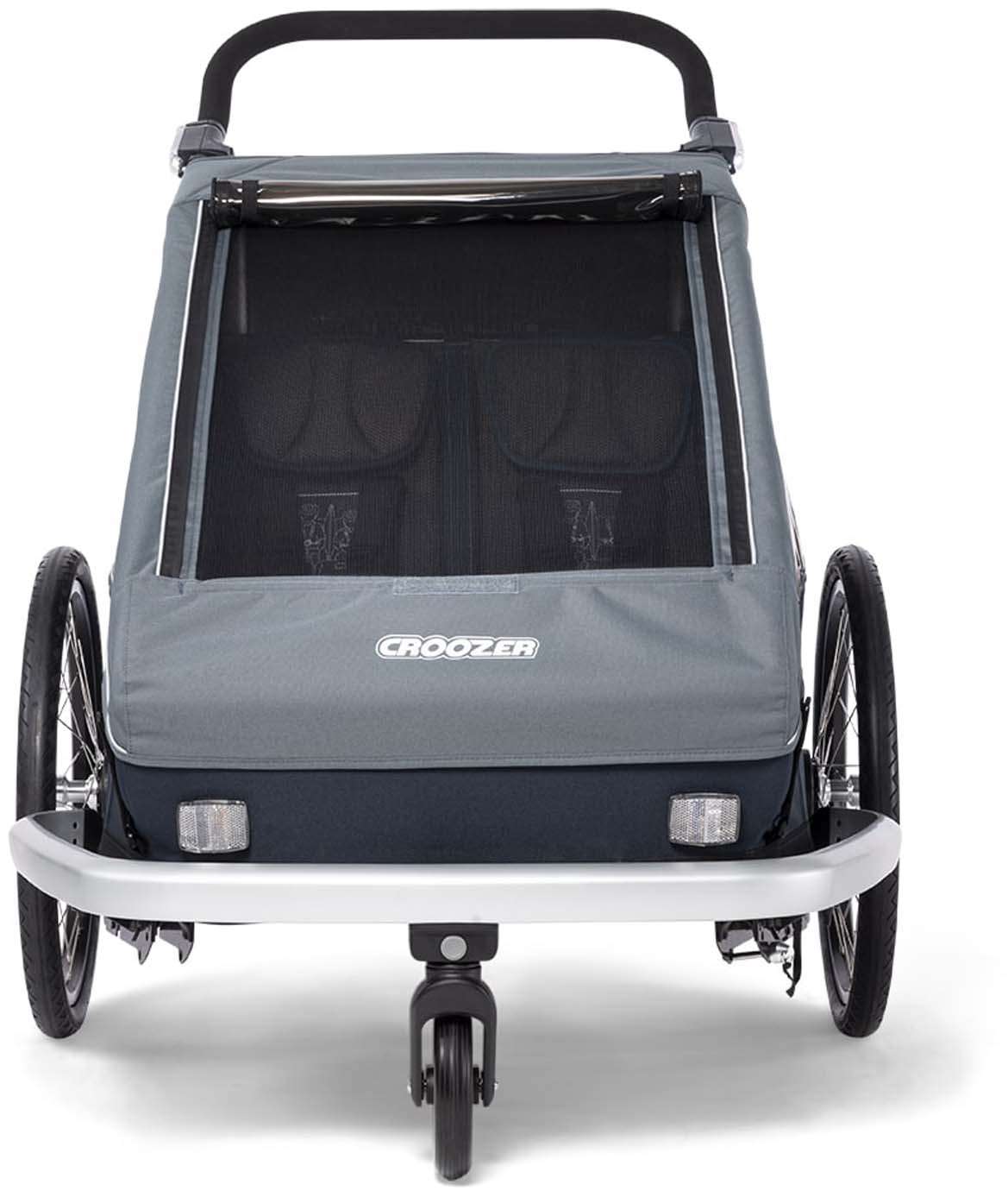 Croozer Kid Vaaya 2 Graphite blue Two seater Climatex MHW