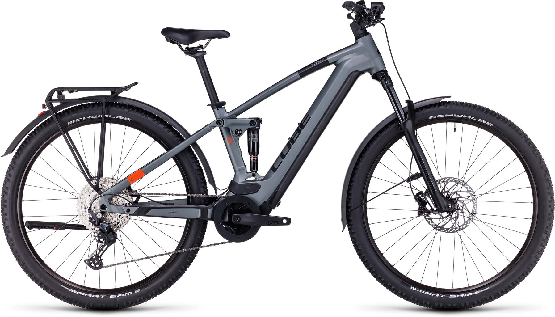 Cube stereo cheap electric mountain bike