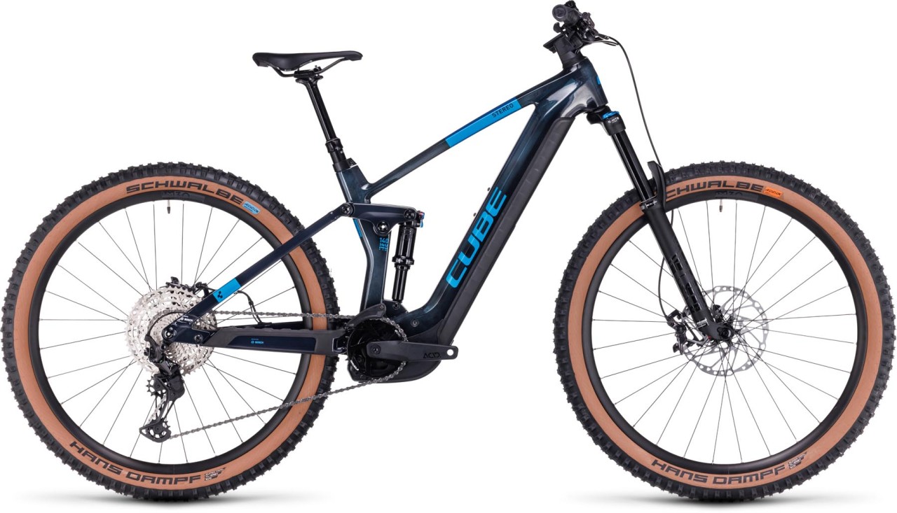 Cube Stereo Hybrid 140 HPC SLX 750 liquidblue n blue 2024 - E-Bike Fully Mountainbike