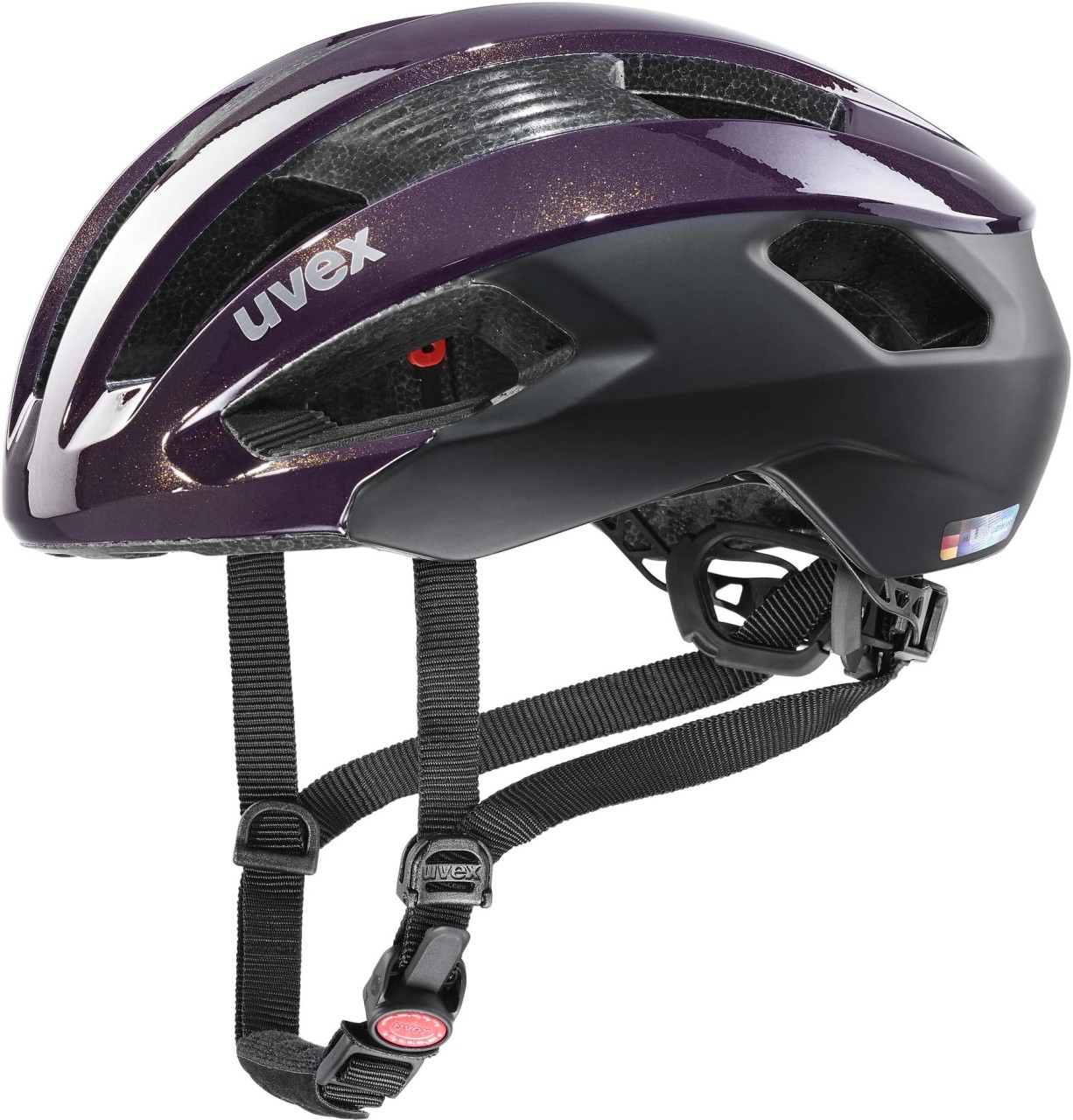 uvex rise cc road bike helmet