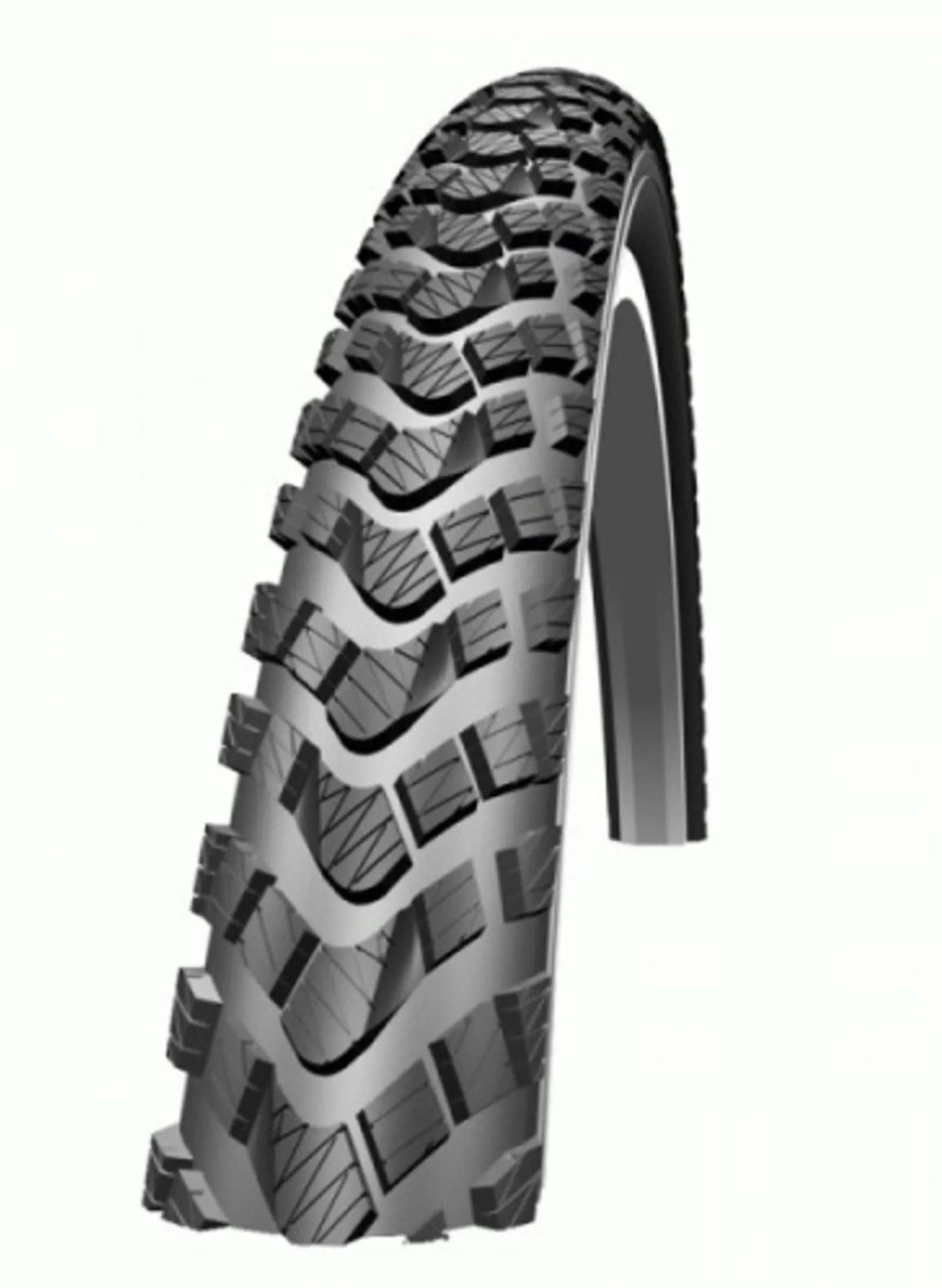 smog maak het plat Reproduceren Schwalbe Bicycle tire Marathon Extreme DD, 26 x 2.00" black reflex | MHW