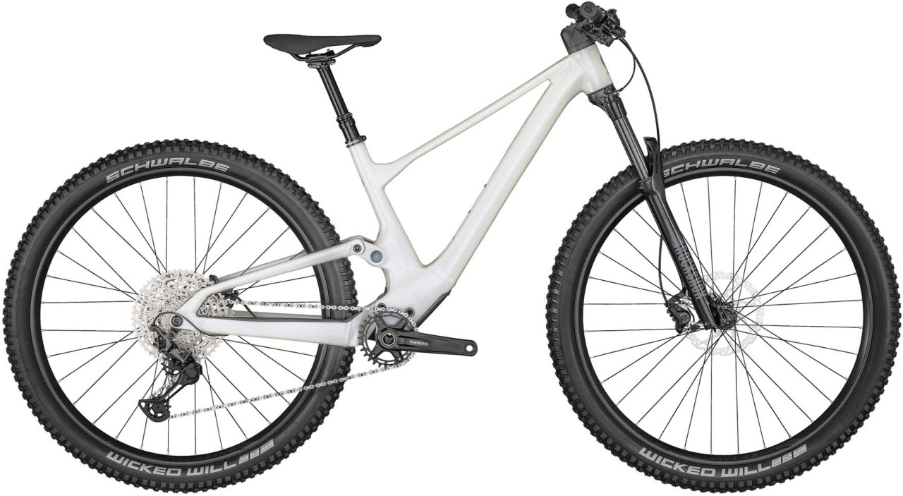 Scott Contessa Spark 930 Pearl Snow White 2024 - Fully Mountainbike Women
