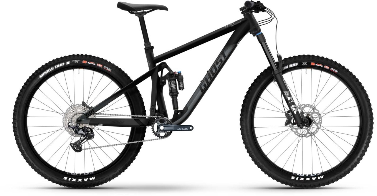 Ghost Riot AM Essential black / dark grey matt 2023 - Fully Mountainbike