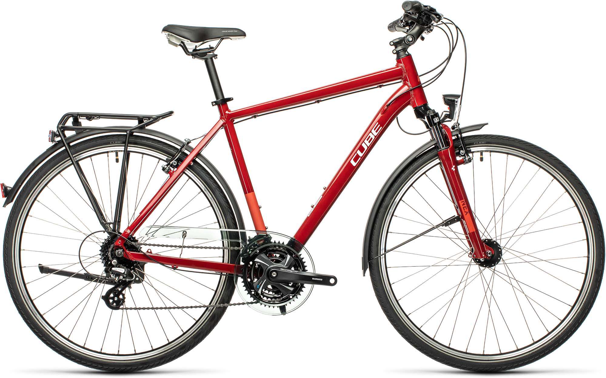 Cube Touring Darkred N Grey 21 Touring Bike Men Mhw