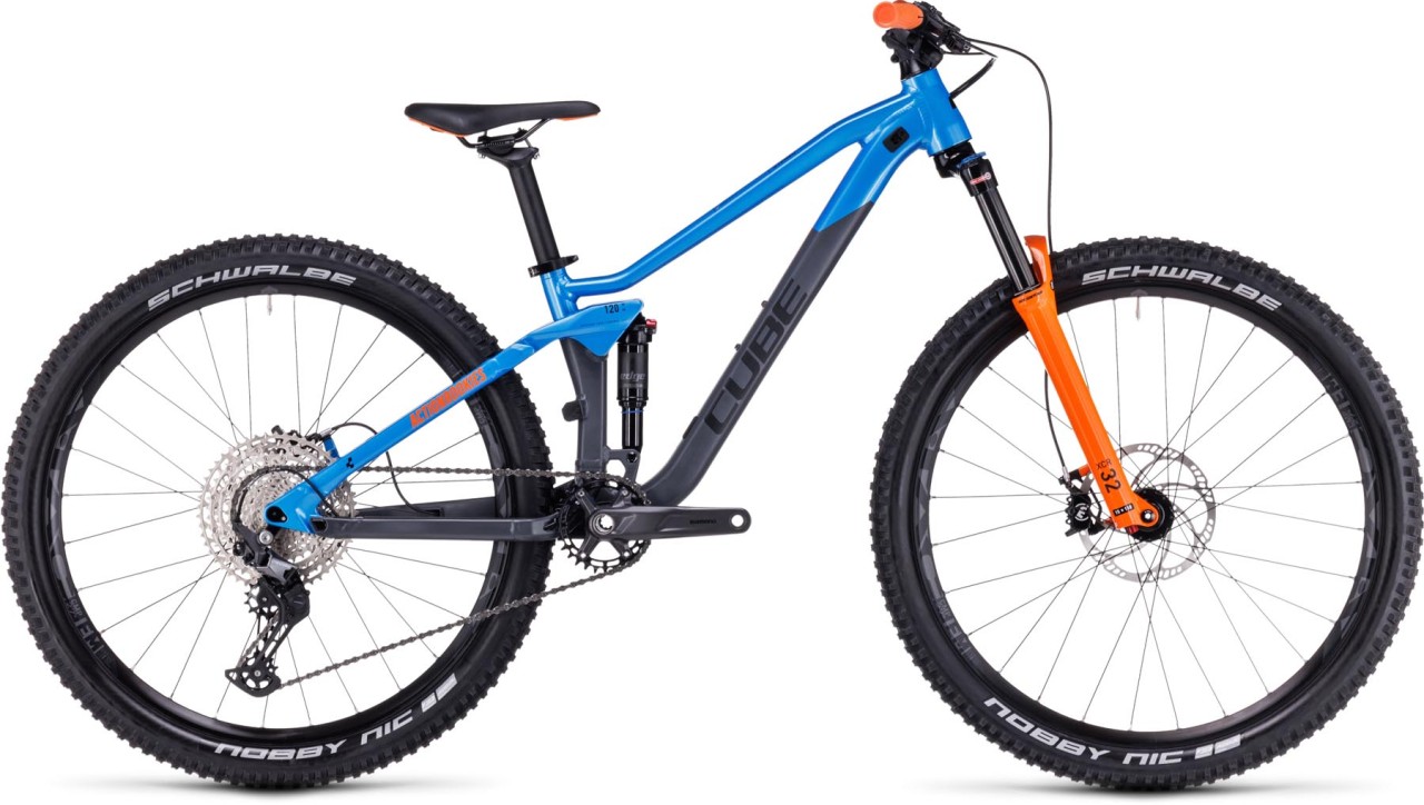 Cube Stereo 120 Rookie actionteam 2024 - Fully Mountainbike