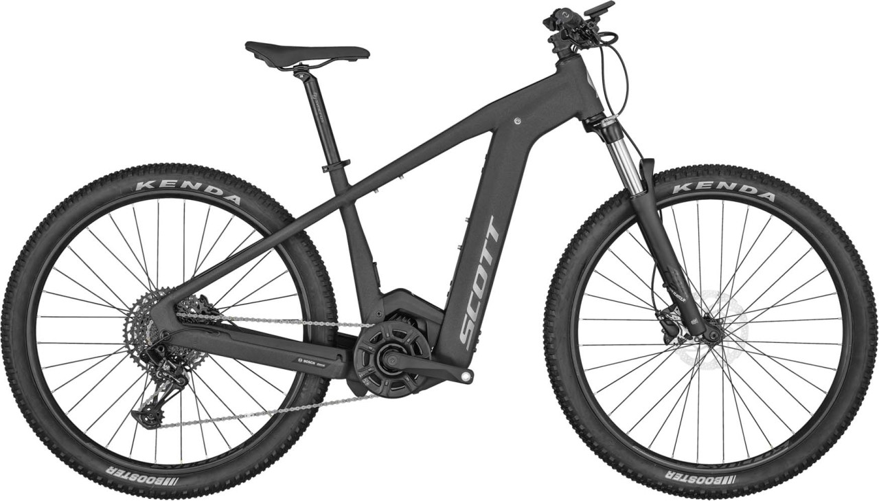 Scott Aspect eRIDE 920 Granite Black 2023 E Bike Hardtail MTB MHW