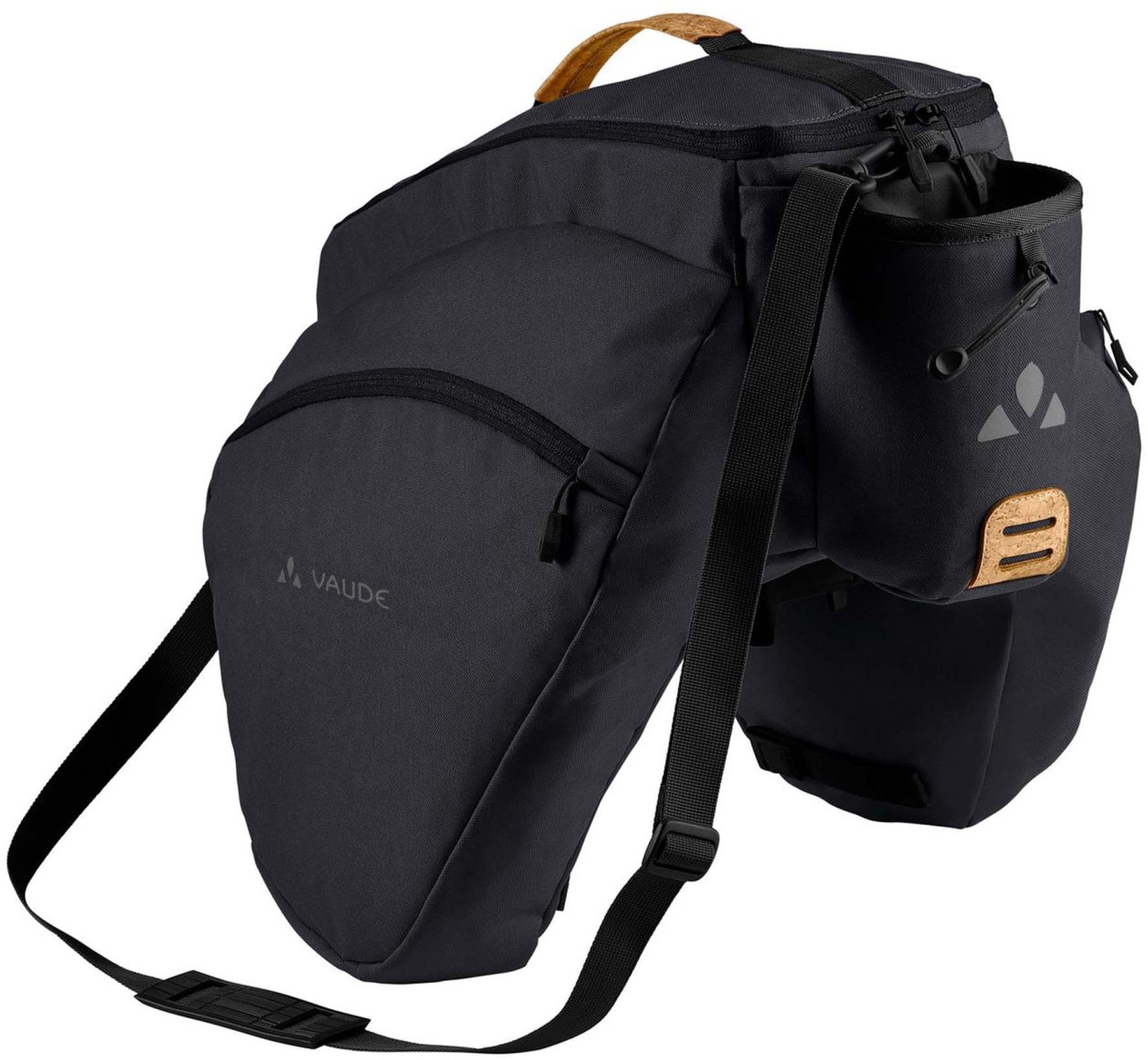 Vaude eSilkroad Plus carrier bag, black