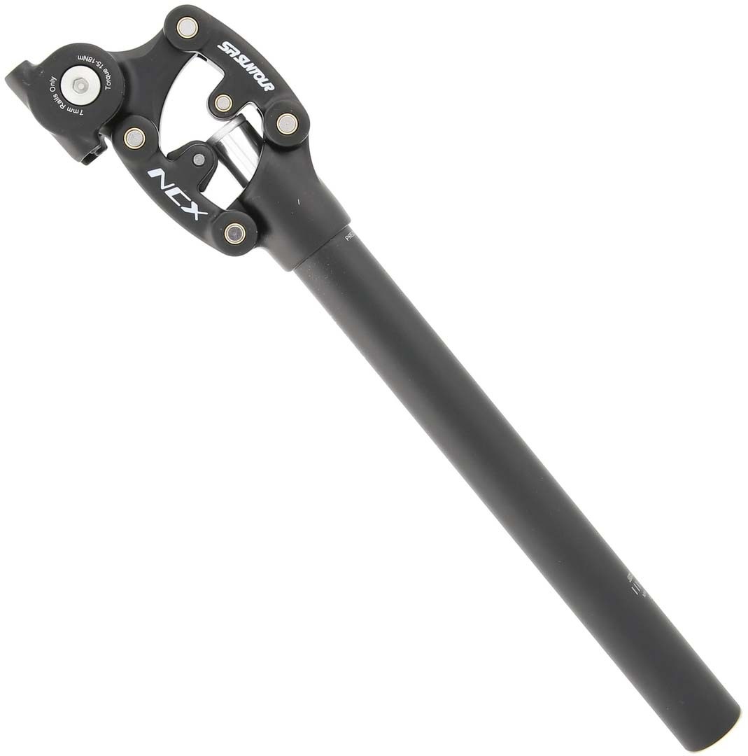 Suntour Parallelogram suspension seatpost SP12-NCX (30.9 mm, 400 mm long, black)