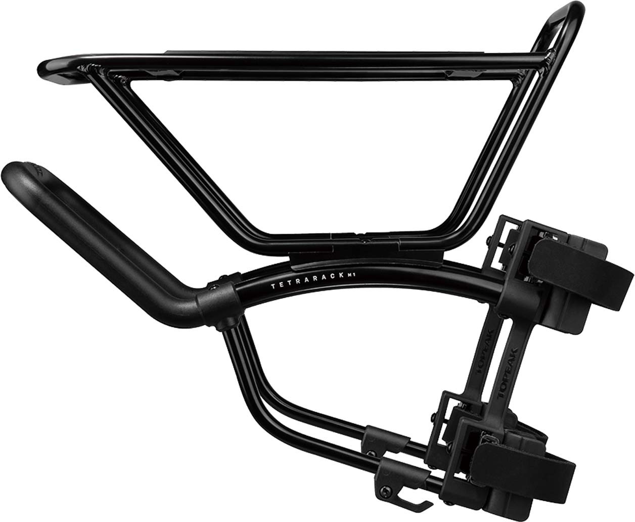 Topeak Tetrarack M1 mountain bike luggage rack front wheel