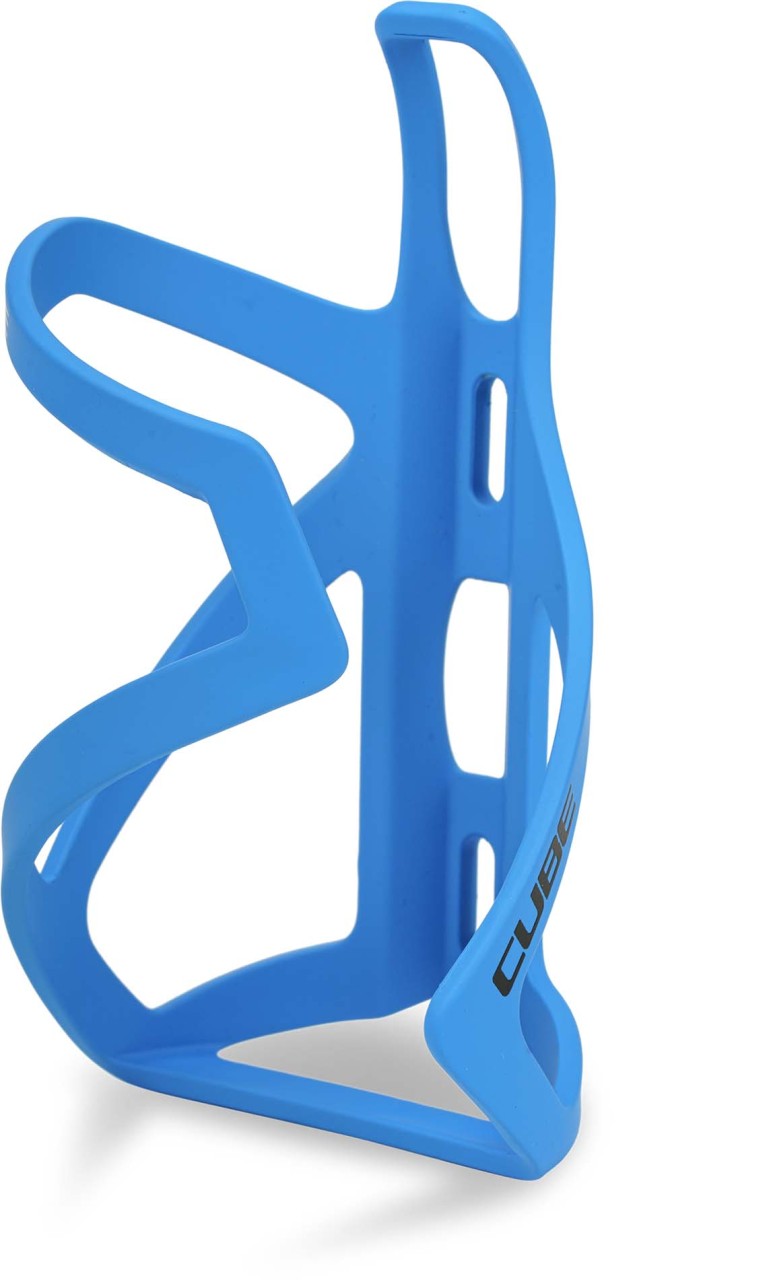 Cube Bottle cage HPP Sidecage - matt blue'n'glossy black