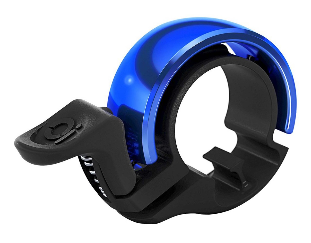 Knog Bell Oi small black/blue | handlebar diameter: 22.2 mm