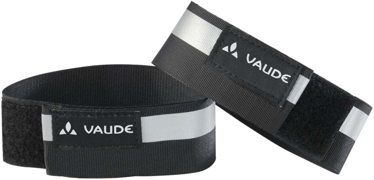 Vaude Reflective cuffs - trouser protection black